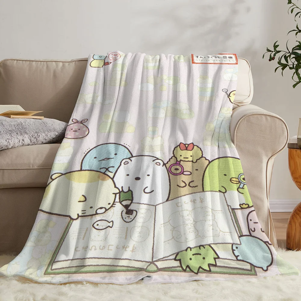 Warm Winter Blankets for Sofa Cover Blanket Sumikkos Gurashis Cute Throw Blanket Luxury Bedding Fluffy Soft Blankets King Size 2