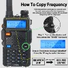 Baofeng UV-5RX Walkie Talkie M-5R AM FM Radio Six-Band 108-136MHz 350-390MHz Wireless Copy Frequency Upgraded UV5R Two Way Radio 3