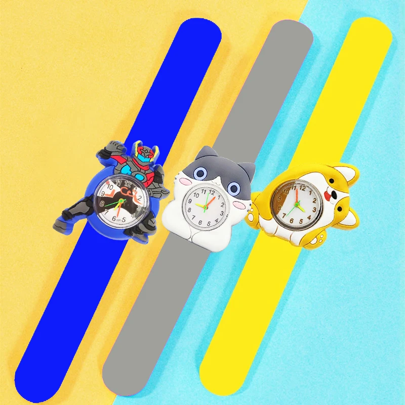 Orologio per bambini 3D Cartoon Kids orologi regalo di compleanno 1-15 anni  ragazza ragazzo bambini tempo di studio orologio giocattolo orologio  batteria di ricambio gratuita - AliExpress