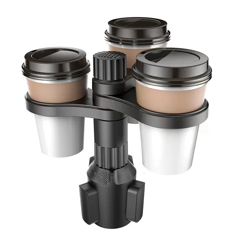 Adjustable Base 360 Rotating Car Cup Holder for Vehicle Interior
