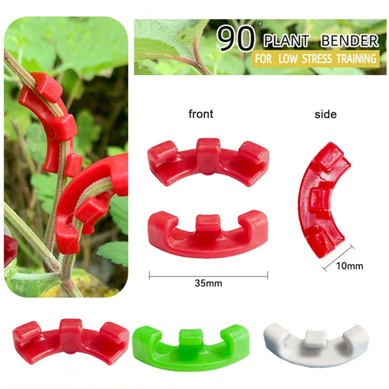 

10Pcs 90°Degree Plant Bender Reusable Plant Climbing Clips Plant Elbow Clips Adjustable Training Plant Shape