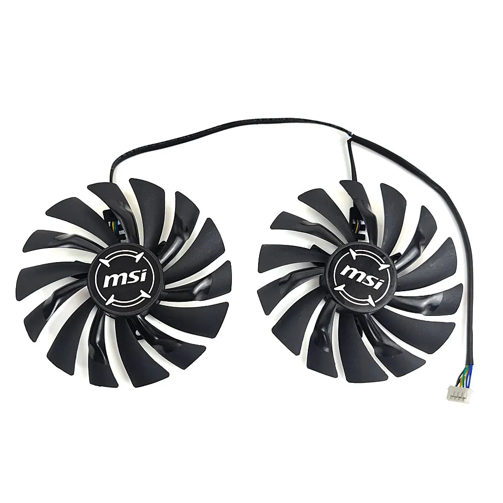 Conjunto 95 mm Pld10010s12hh Gtx 1060 Armadura Gpu fã para Msi Geforce Gtx 1080ti 1080 1070ti 1070 1060 Armadura Placa de Vídeo Ventilador Refrigeração Novo - Imagem 3