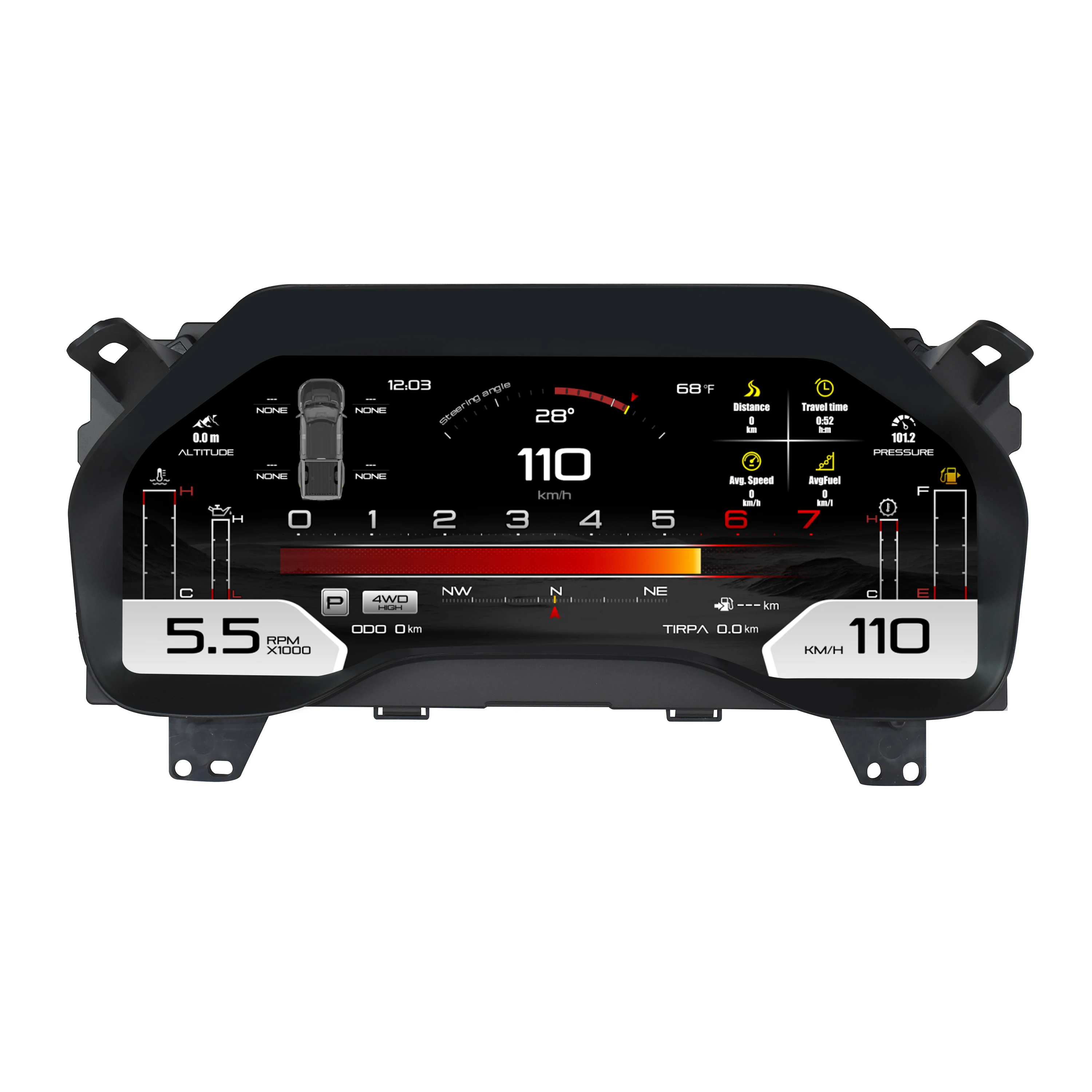Panel de Instrumentos LCD para FORD F150 2015-2021, Cabina Virtual, Tablero Digital, Velocímetro, Pantalla Linux, Accesorios para Auto 3