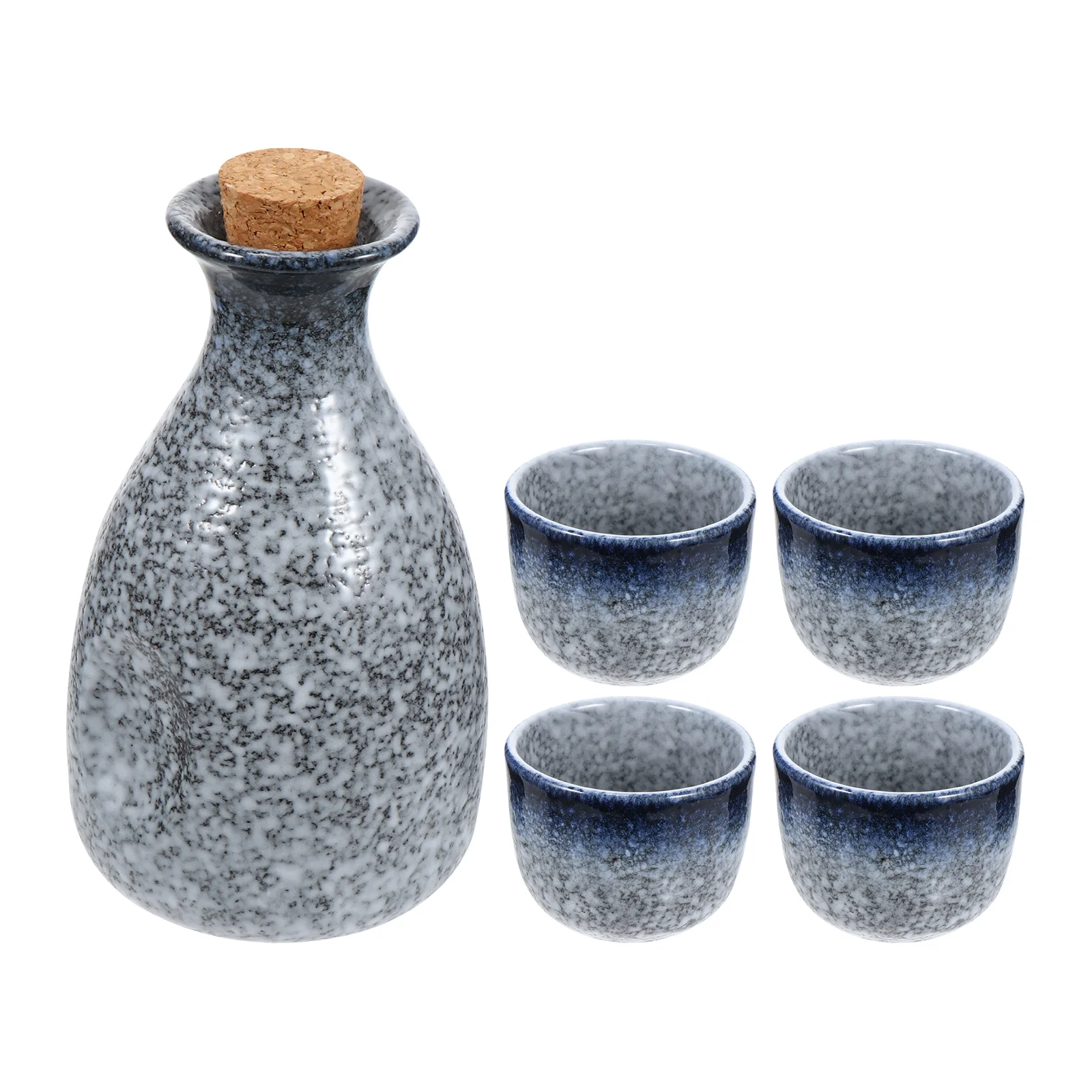 

Set Japanese Gifts 5 Pieces Traditional Japanese Cup Set Hand Painted Design Porcelain Pottery Ceramic Cups Crafts Glasses
