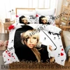 Cool lady gaga Mayhem Bedding Set Single Twin Full Queen King Size Bed Set Adult Kid Bedroom Duvetcover Sets Hip Hop Bed 135*200 3