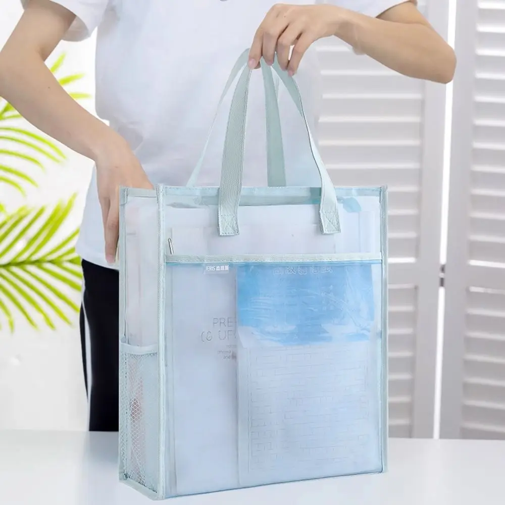 

Портативная вместительная сумка для набросков, износостойкая художественная сумка с дополнительными карманами, легкая Сетчатая Сумка-тоут