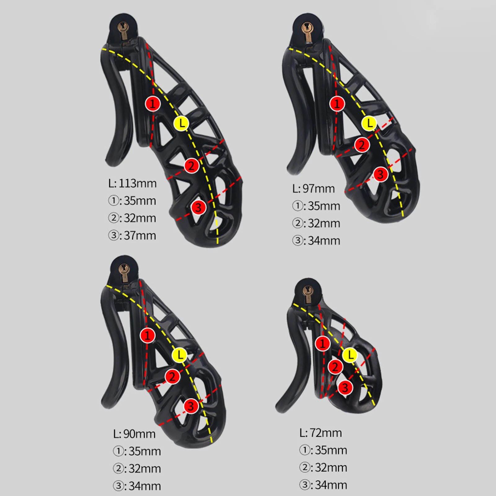 Pürüzsüz reçine bitişini gösteren iffetlik kafesi gövdesinin yakın çekimi