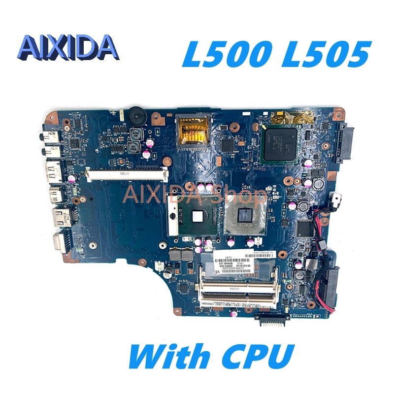 

AIXIDA K000086430 KSWAA LA-4982P для 15,6 дюймового ноутбука TOSHIBA Satellite L500 L505 DDR3 Материнская плата DDR3 с ГПУ слотом полный тест