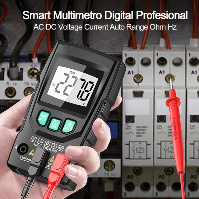 Digital Multimeter Ohm NCV Multimeters Auto Range AC DC Voltage