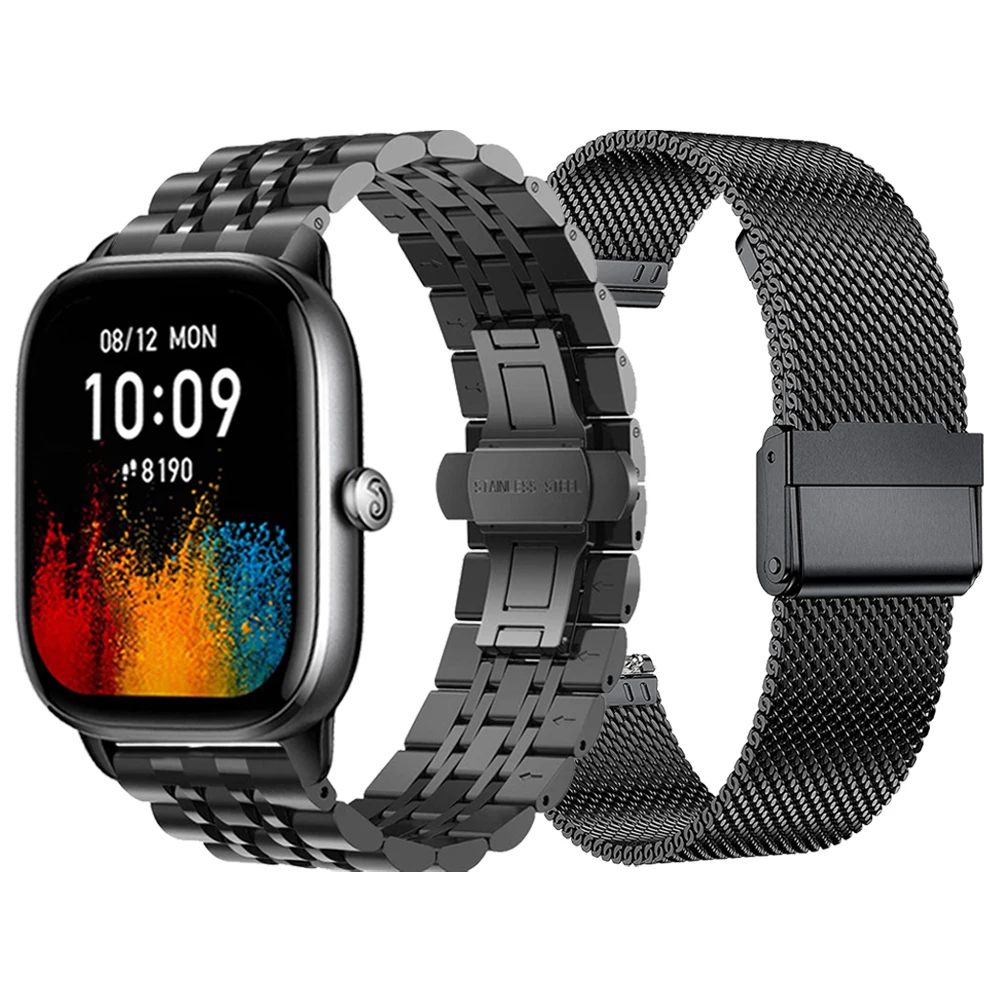 Cinturino Milanese Per Haylou Solar Plus Rt3 2 Cinturino In Acciaio Inossidabile Gst Lite Per Accessori Per Braccialetti Con Cinturino Haylou Rs4Plus