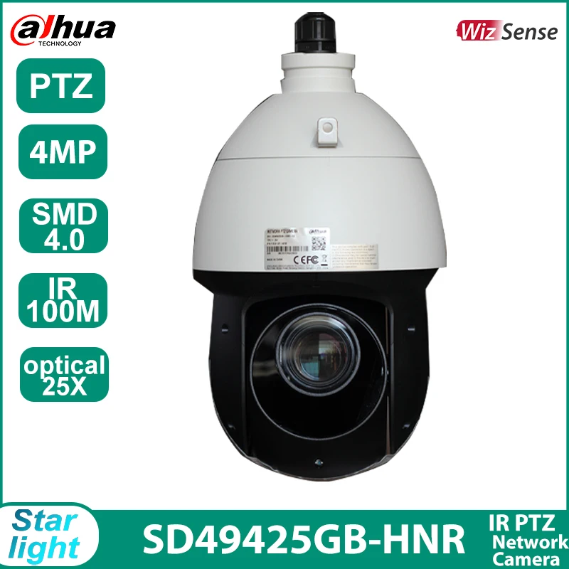 Dahua SD49425GB-HNR Replace SD49425XB-HNR 25x Zoom