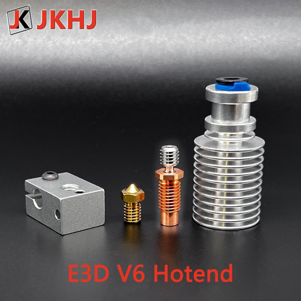Extrusora Peças para Impressora 3d Peças Voron 2.4 Bocal Impressão Bimetálica Cabeça E3d v6 Hotend Prusa Remoto Dissipador de Calor Direto Extrusora Acessórios