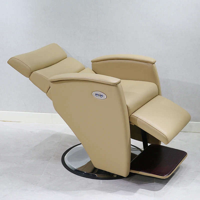 Professional Reclining Armchair Treatment Sofas Cosmetic Stylist Chair Beauty Salon Luxury Sillon Pedicura Furniture LJ50BC luxury leather vintage barber chair footrest professional hairdressing armchairs reclining silla barber furniture lj50bc