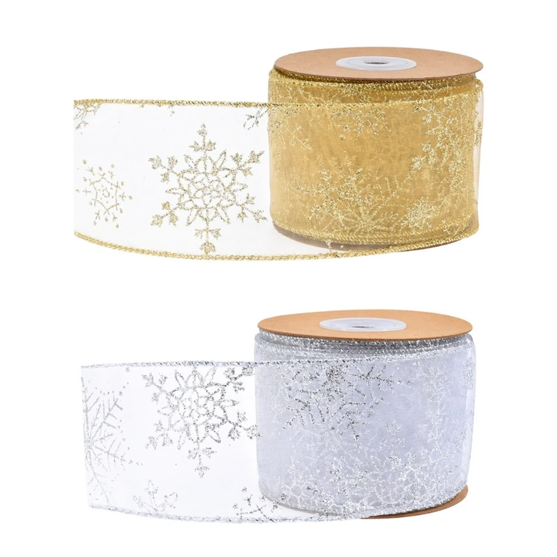 Christmas Ribbon Double Ribbon Printed Grosgrain Ribbons for Gift Wrapping Wedding Decoration Hair Bows DIY