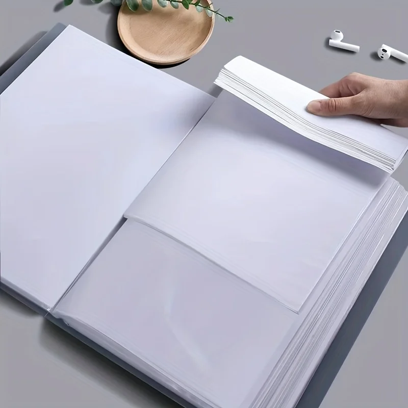 A4 File Folder,Ideal for Storing and Organizing,High Transparency Waterproof,Perfect for Home,School,and Office Document Storage