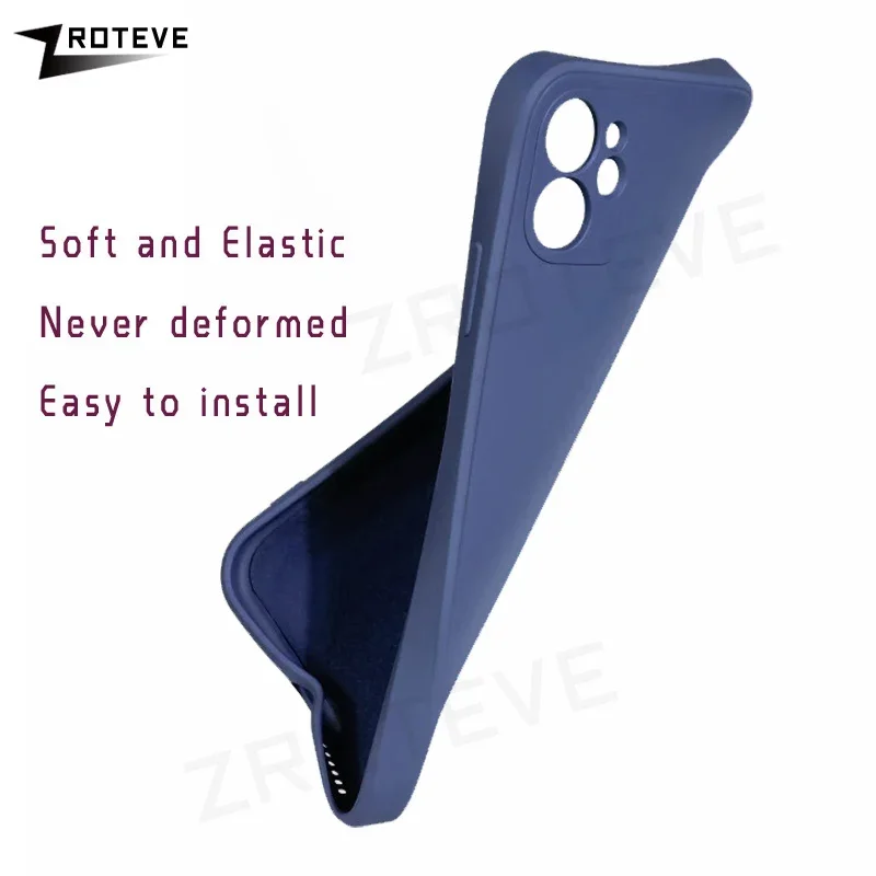 Silky Liquid Silicone Soft Phone Case by Zroteve