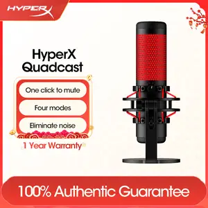 HyperX QuadCast / QuadCast S E-Sports Microphone Computer Gaming 