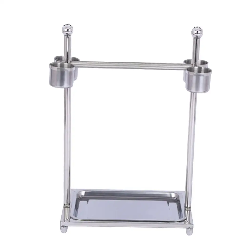 Bird Parrot Stainless Steel Stand Climbing Playing Cage Perch Toy