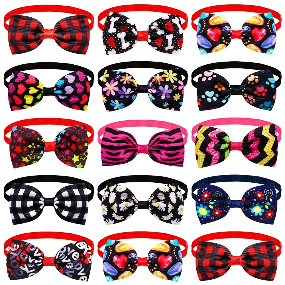 Pet bow tie for small dogs cute bulk fashion pet supplies
