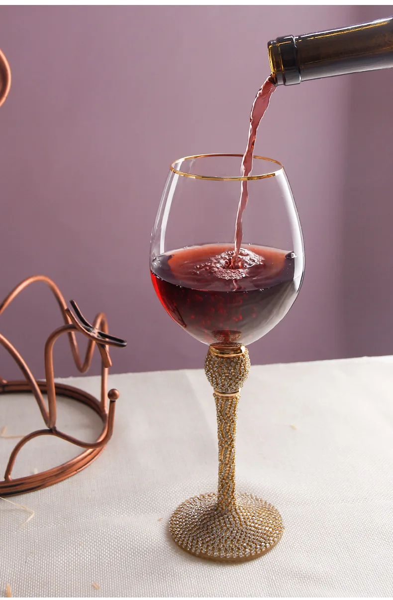 "Royal Rim" Gold-Edged Crystal Glassware - clHouse & Home