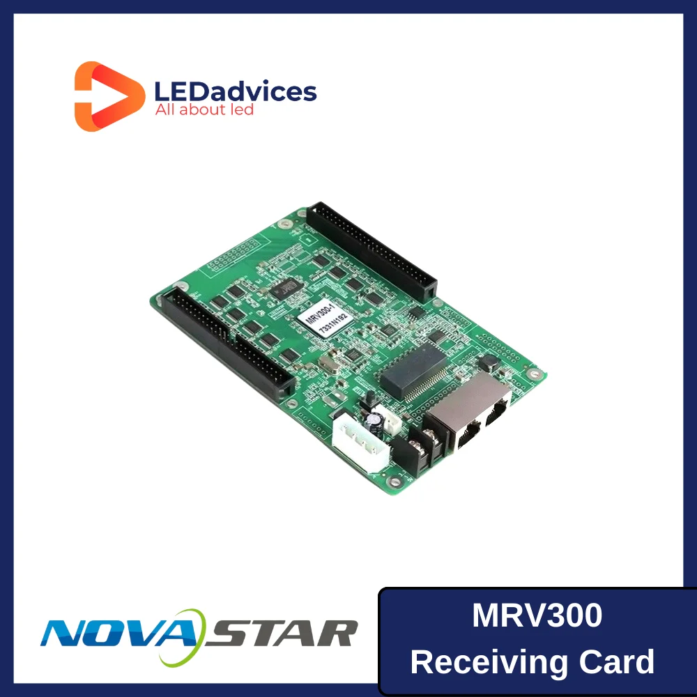 

Novastar MRV300-1Receiving Card LED Screen MRV300 Receiver Video Wall Display Controller LED Maintenance Replace Card