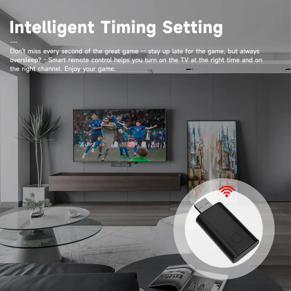 Smart WiFi IR Remote Control – Universal Infrared Controller with Voice Assistant Compatibility