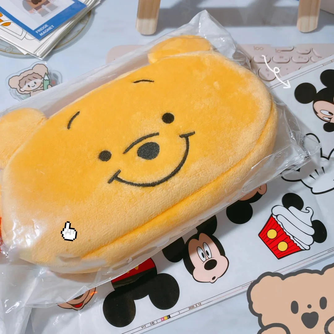 مقلمة ويني ذا بوه من القطيفة على شكل حيوانات، صندو...