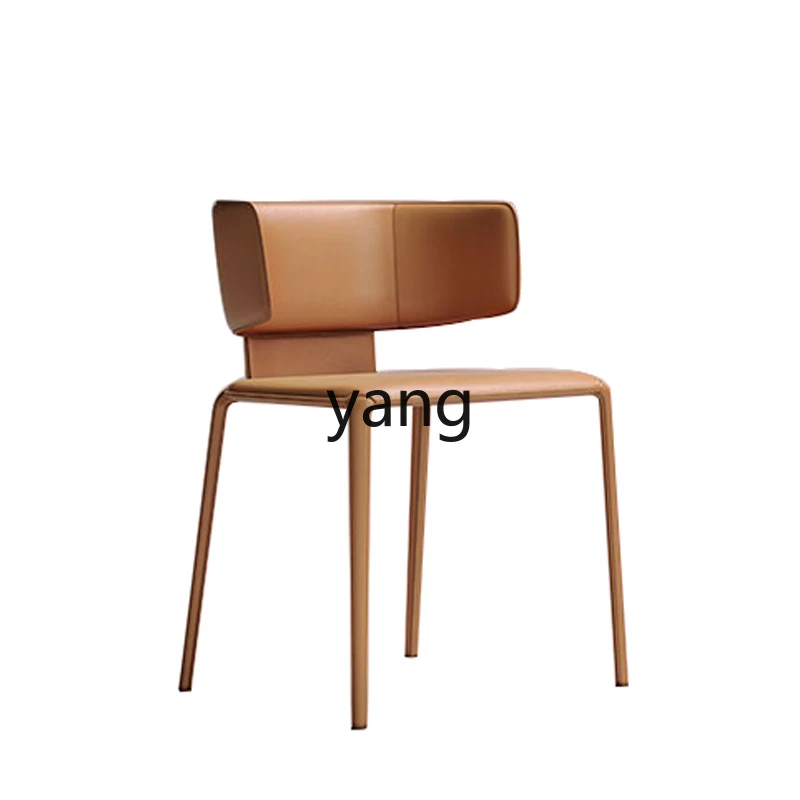 

CX Minimalist Modern Simple Home Stool Backrest Small Apartment Designer Advanced Light Luxury Dining Chair