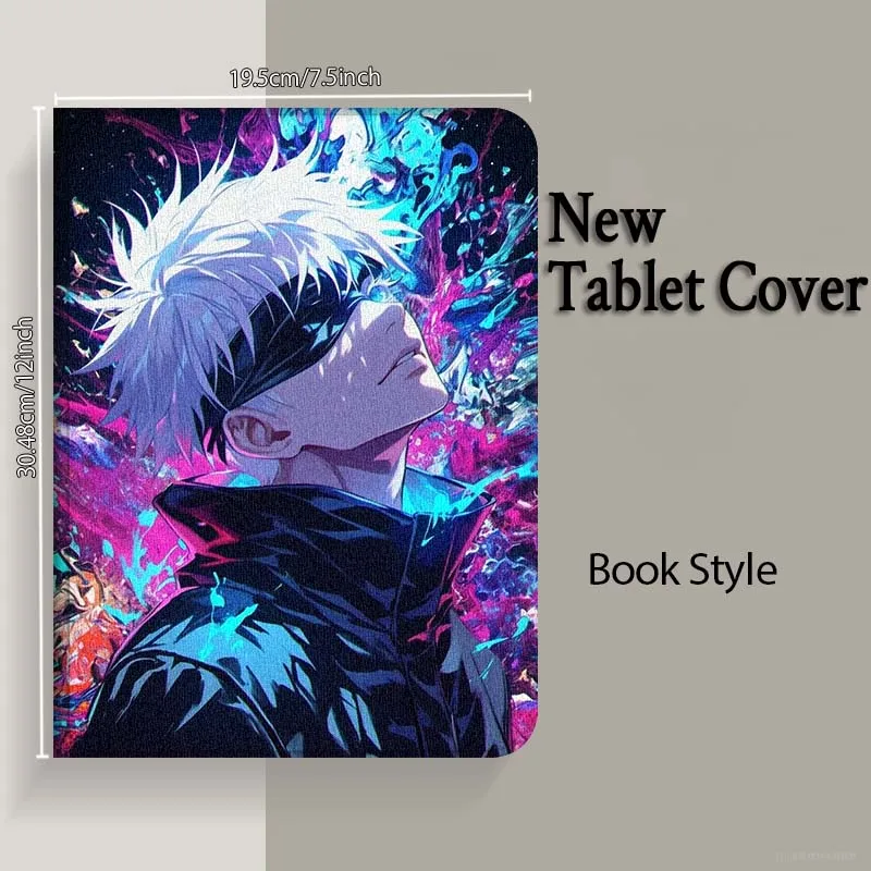 Satoru Gojo Anime Tablet Case - Stylish Protective Cover