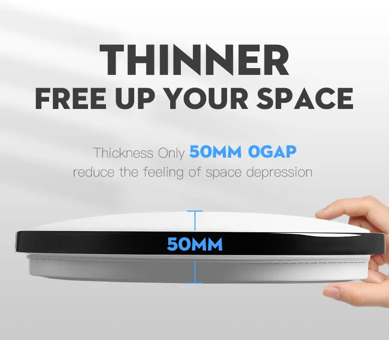 Description Picture 4 of itemModern Led Ceiling Lamps 220V Panel Light 16W 22W Indoor Ceiling Light for Bedroom Bathroom Living Room Kitchen Lighting Fixture