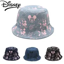 

Disney Mickey Mouse Hat Female Mickey Print Cowboy Fisherman Hat Spring and Summer Retro Wild Cartoon Mickey Mouse Hat