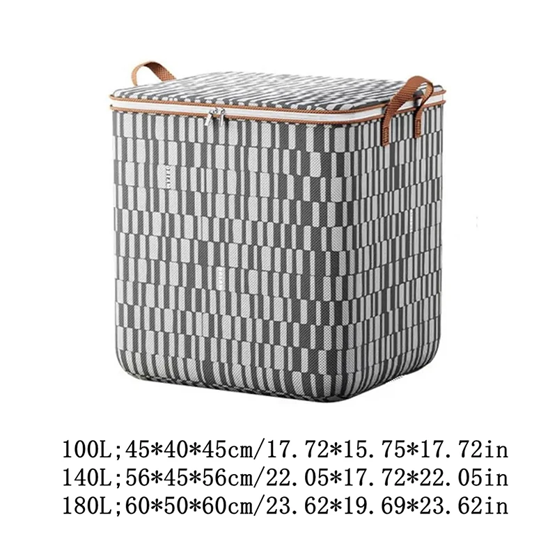 Quilt Storage Bag Household Wardrobe Clothes Organizer Blanket Sorting Storage Bag Dust Proof Moving Large Capacity Bag 6