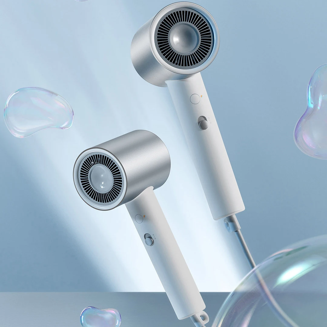 Hair Dryer Original XIAOMI MIJIA H500 Water Ion 1800W Professional Hair Care Quick Dry Smart Temperature Control