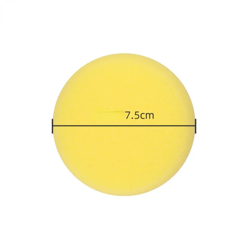 12 Pièces Ronde Synthétique Aquarelle Artiste Éponges Éponges Rondes