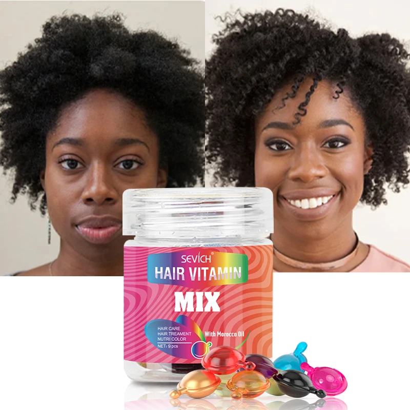 30 Pezzi Capsula Di Vitamina Per Capelli Olio Di Cheratina Siero Per Capelli Setoso Liscio Olio Marocchino Riparazione Anti Perdita Di Capelli Olio Es