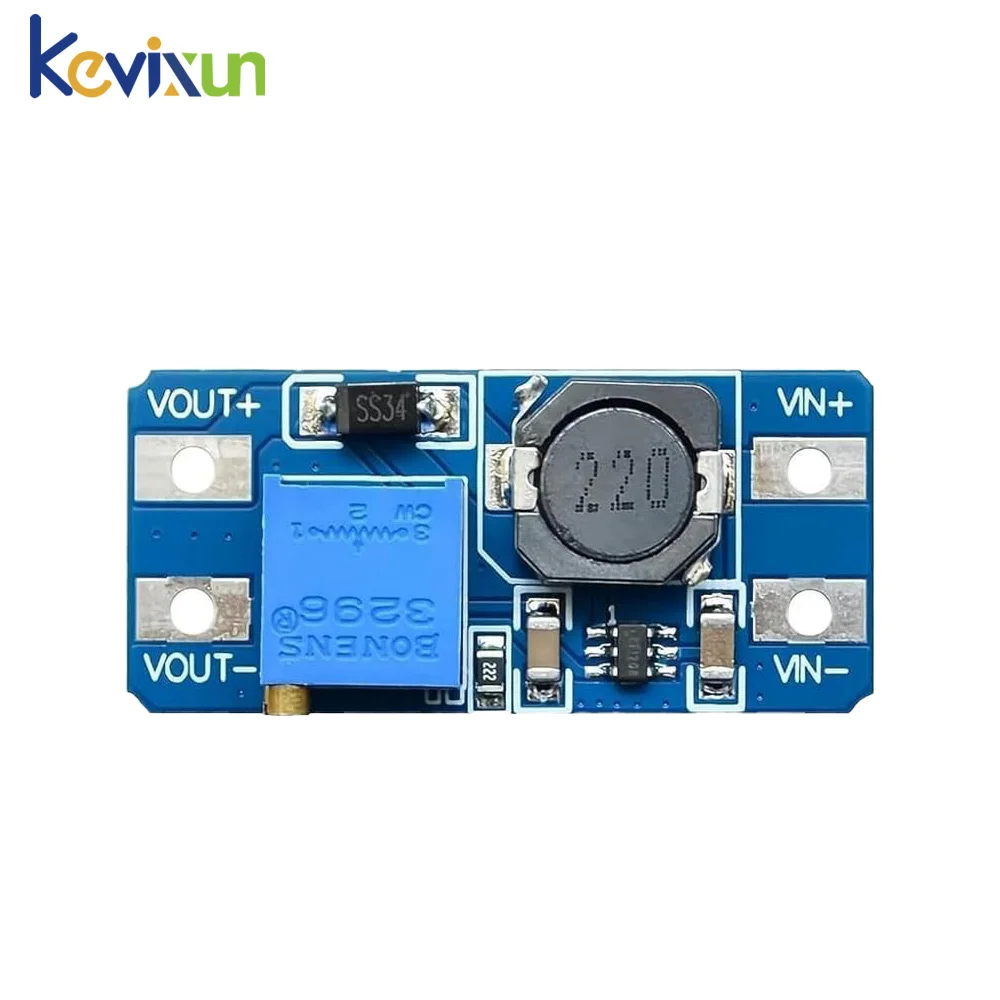 1/3/5Pcs Mt3608 Dc-Dc Modulo Boost Regolabile 2A Dc Dc Modulo Convertitore Step-Up 2V-24V A 5V 9V 12V 28V Booster Modulo Di Alimentazione
