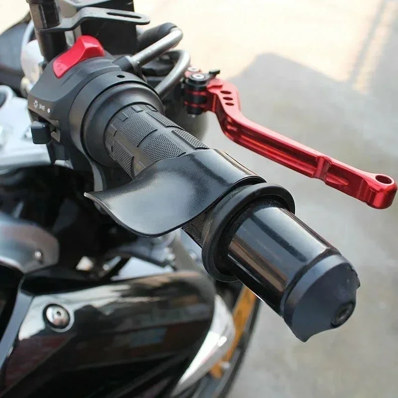 Motorcycle Accelerator Booster Non-Slip Handle Control Assist Grip Handlebar Labor Saver Tools Motor Assist Boosters Clip 1/2pcs
