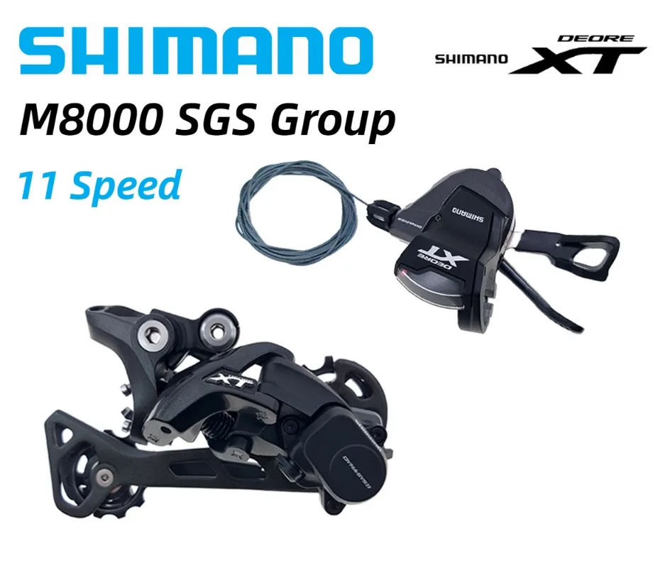 

SHIMANO DEORE XT M8000 11 s Groupset SL M8000 рычаг переключения передач + RD M8000 GS задний переключатель передач 11 скоростей GS MTB велосипедные детали