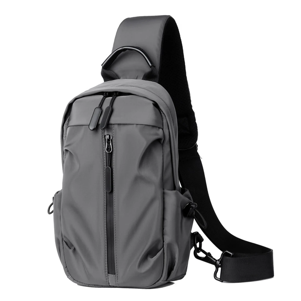 

Waterproof Crossbody Bag Men Chest Bag Fashion Shoulder Bag Casual Scratch-Proof Sports