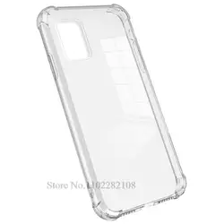 Clear Silicone Phone Case - Transparent Protective Cover - A51 4G SM - A515F (Transparent Case)