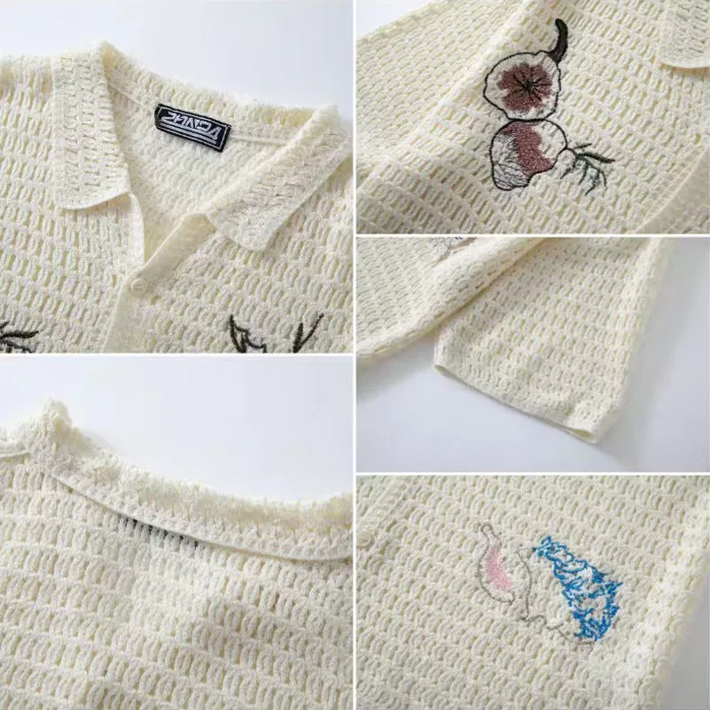 Camisa masculina - detalhe