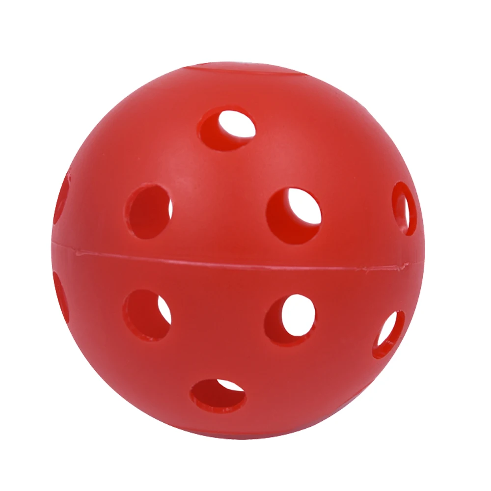Description Picture 4 of item10Pcs 41 mm Golf Lightweight Hollow Plastic Training Balls with air Flow Hollow Holes for Outdoor/indoor Swing Practice