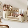 Dresser desktop rotatable multifunctional cosmetic storage box 5