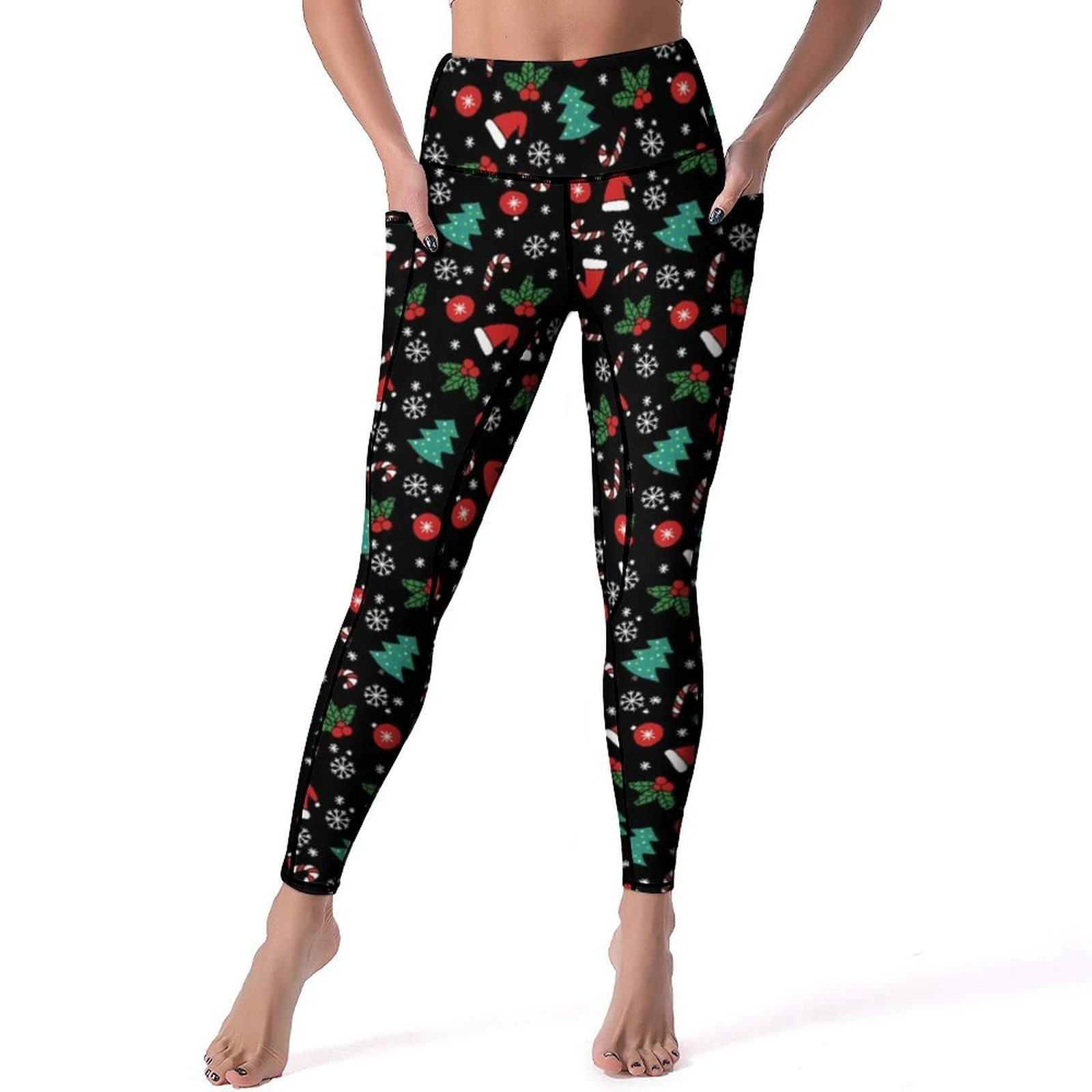 Festive Yoga Pants