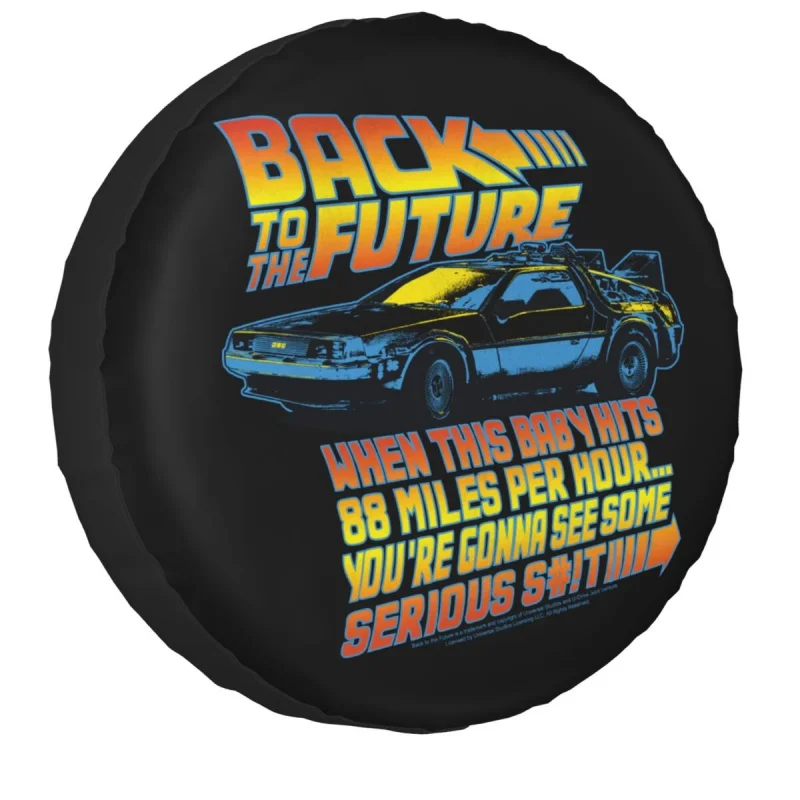 

Задняя крышка для запасных шин в будущее, чехол для телефона, сумка для Jeep Pajero 80s, научная фантастика, пленка для приключений, аксессуары для автомобиля