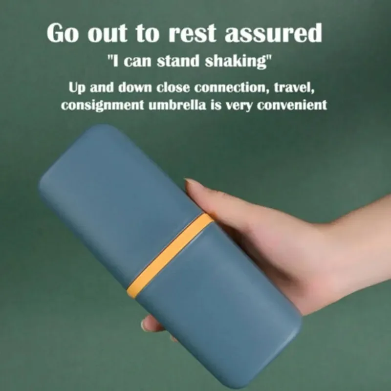 Portable Holder Outdoor Travel Camping Toothbrush Storage Organizer Case Bathroom Accessories Toothpaste Box_voghion.com