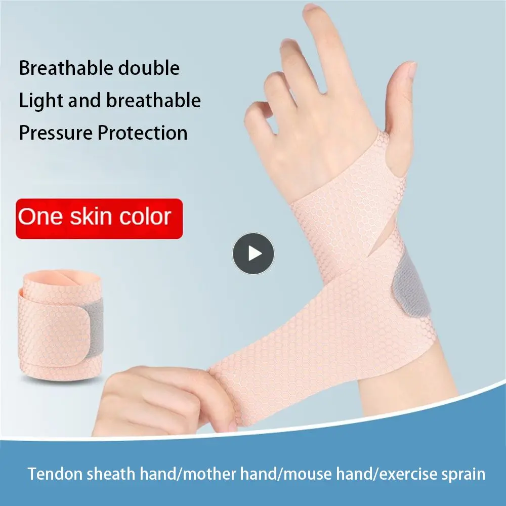 

Фиксатор на запястье с поддержкой большого пальца, компрессионный браслет на запястье для тренировок, гимнастики, тяжелой атлетики, для мужчин, женщин, Спортивная безопасность