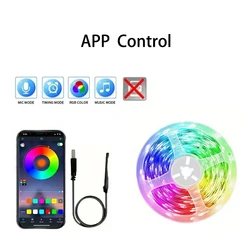 Smart RGB LED Strip Lights with WiFi App Control - Flexible Room Decor Lamp Tape - 7.5m (APP Control)