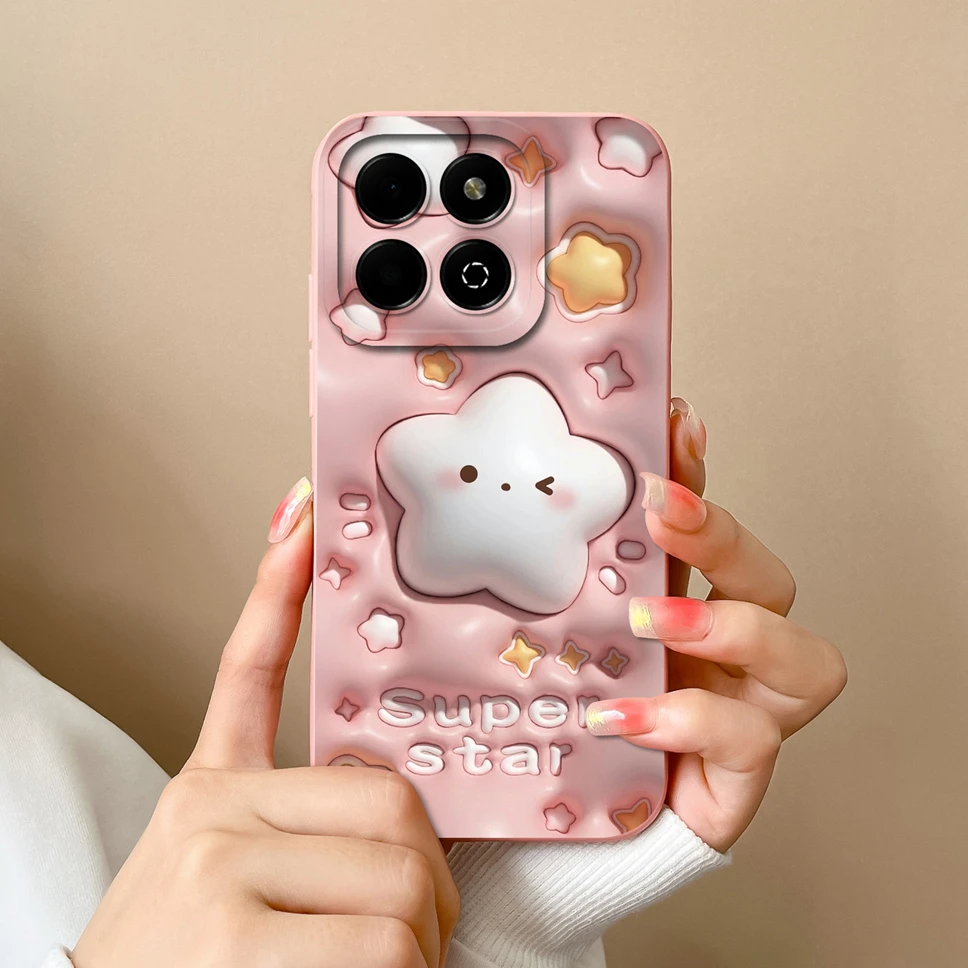 Lovely Funny Cat Astronaut Soft Silicone Premium Phone Case - Enhanced Protection Back Cover