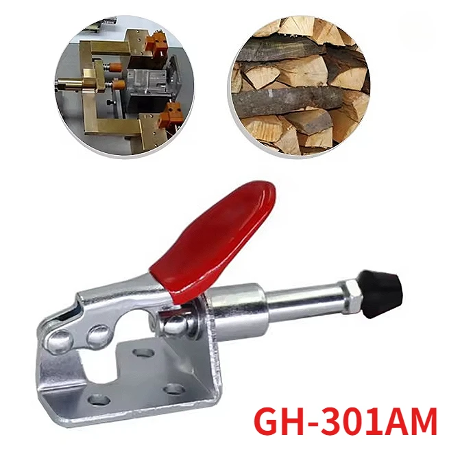 1pc 45kg Anti-Slip Vertical Toggle Clamp Holding Capacity Push Pull Toggle Clamp Vertical/Horizontal Type For Hand Tools 1pc 45kg Anti-Slip Vertical Toggle Clamp Holding Capacity Push Pull Toggle Clamp Vertical/Horizontal Type For Hand Tools